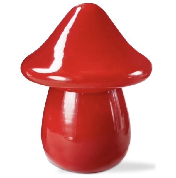 Bright Orange Mushroom Citronella & Tuberose Candle