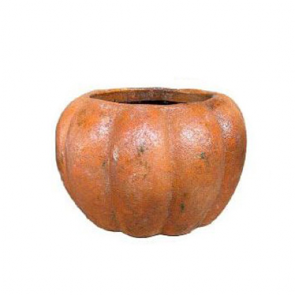 Pumpkin Tangerine Planter 9.5" x 14"
