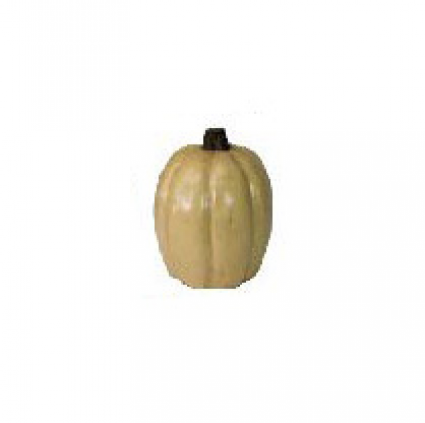 Tall Yellow Pumpkin  16.5"H  x 13"W