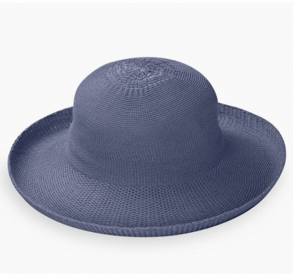 Dusty Blue Victoria Hat