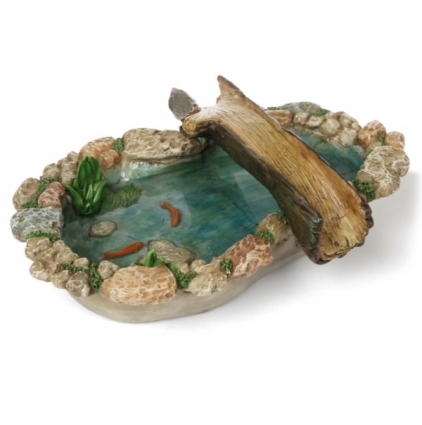 Fairy Tree Bridge Pond 