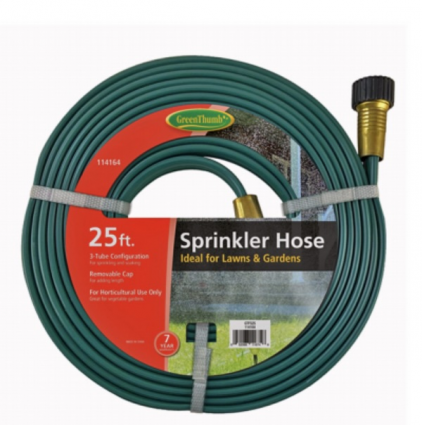 GreenThumb 25 Ft. Sprinkler Hose