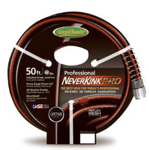 GreenThumb NeverKink Pro Garden Hose