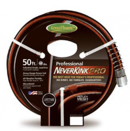 GreenThumb NeverKink Pro Garden Hose
