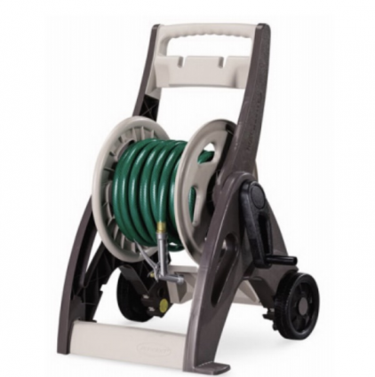 Hosemobile Hose Reel Cart  Bronze & Taupe