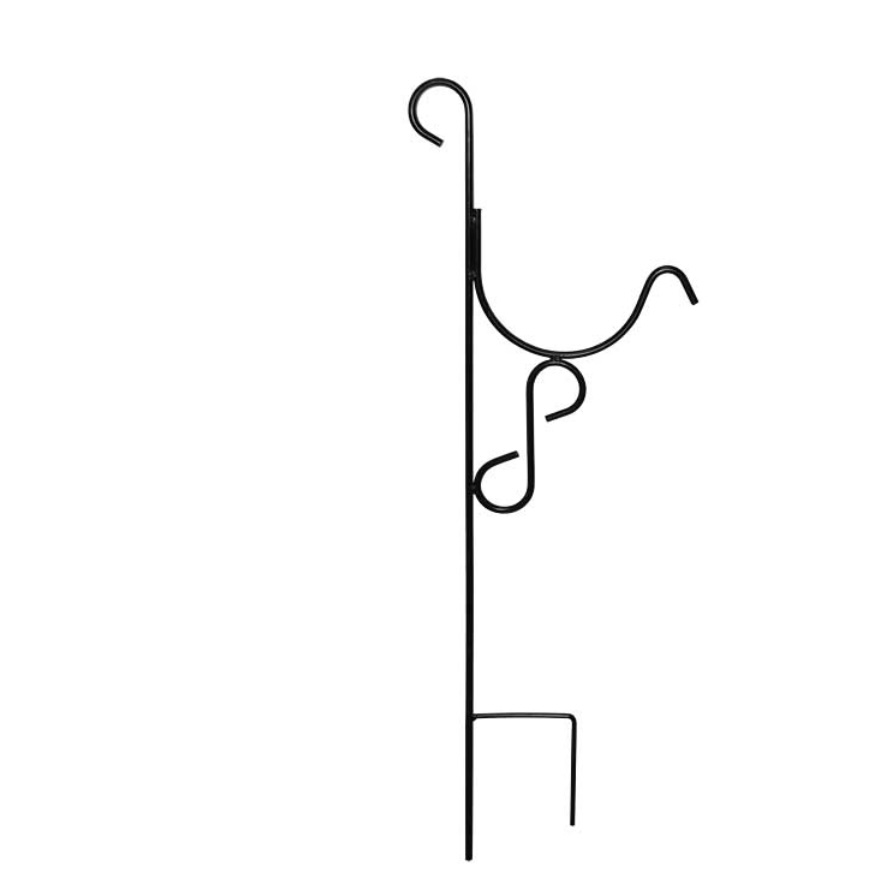 Black Garden Hose Stand