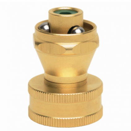 Brass Power Hose Nozzle 3/4 In. 