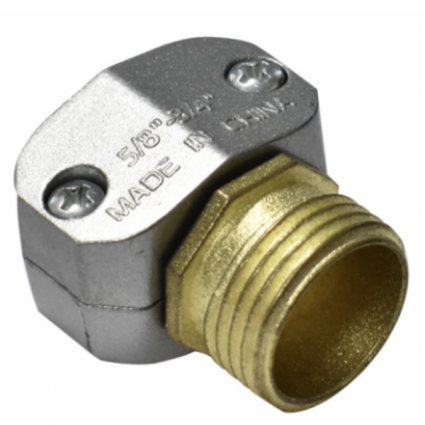Zinc Male Coupling 5/8" & 3/4" 