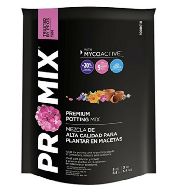 POTTING SOIL, BLACK GOLD AP 8 QT