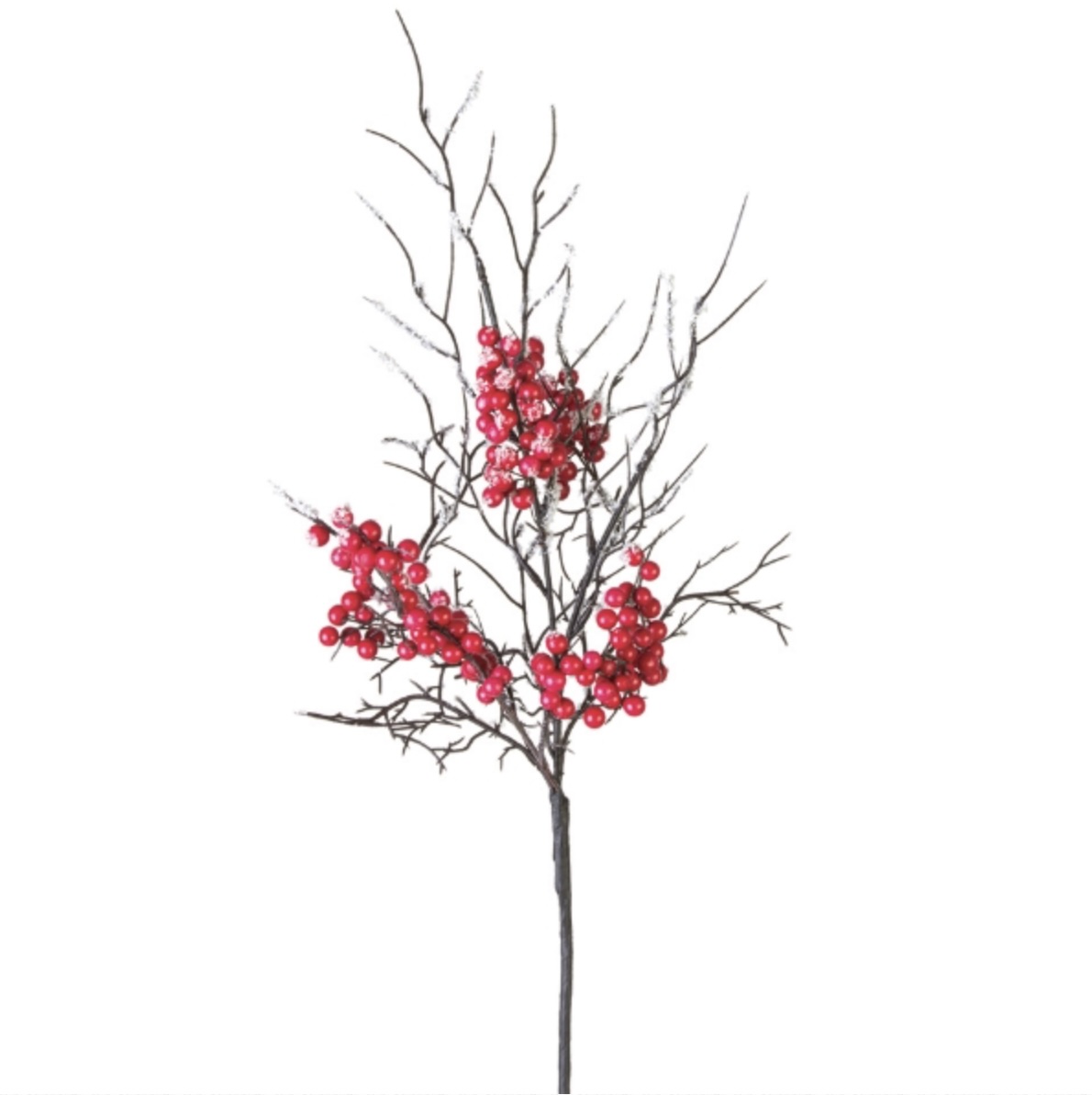 Snow Berry Spray  25"