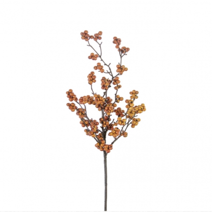 Red Orange Berry Spray  23"