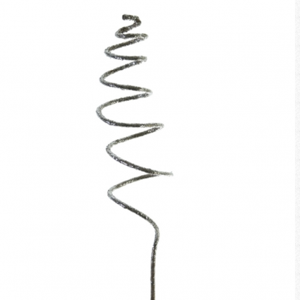 STICK, 36" TWIRLY GOLD GLITTER