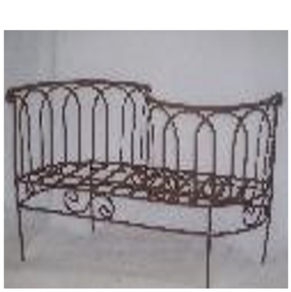 Strap Loopy Lover's Bench S Pattern Design Solid Steel