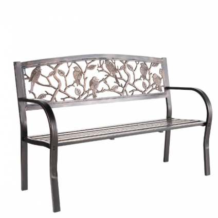 Metal Flock Friends Bench