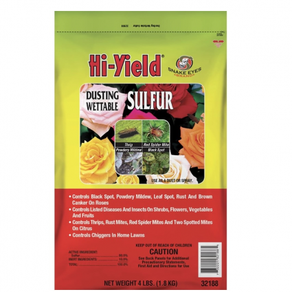 Hi-Yield Dusting Wettable Sulfur 4lb