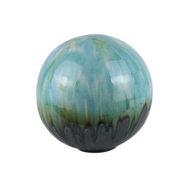 Merry Gazing Ball 10"