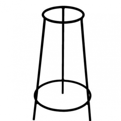 Garden Globe Stand 18" H