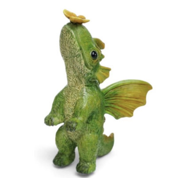 A Soft Landing Fairy Garden Dragon