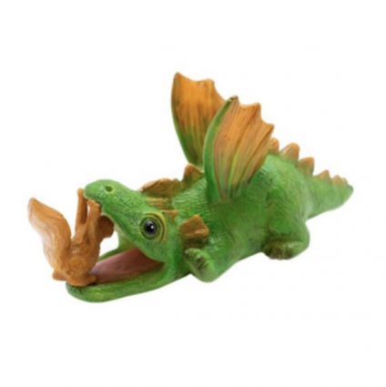 Did You Steal My Lunch? Mini Fairy Garden Dragon
