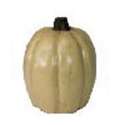 Tall Yellow Pumpkin  16"H  x 12.5"W
