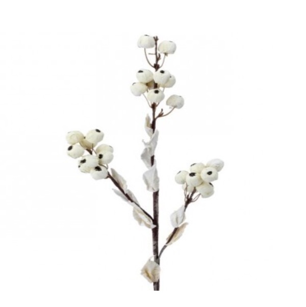 Cream Wild Crabapple Spray 36"