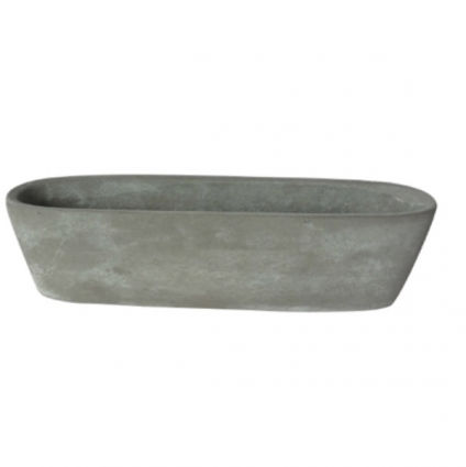 Contemporary Oblong Planter 12.7"L