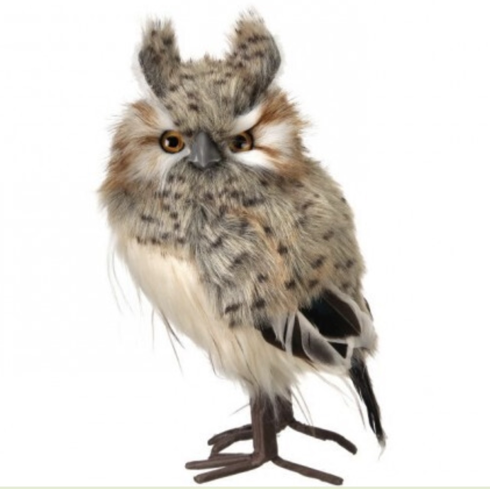 Speckled Hoot Owl 8.5"