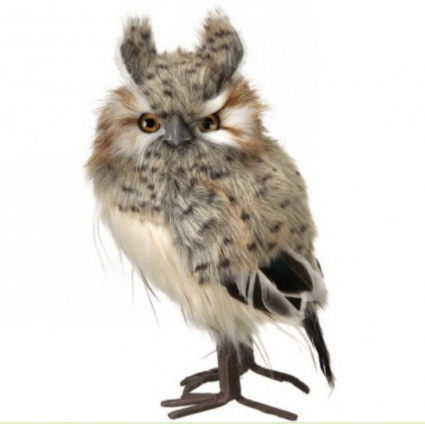 Speckled Hoot Owl 8.5"