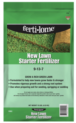 Ferti-lome New Lawn Starter Fertilizer 9-13-7 (10 lbs)