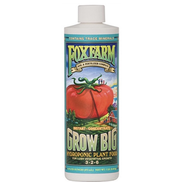 FoxFarm Grow Big® Hydroponic Liquid Plant Food 1 Pt