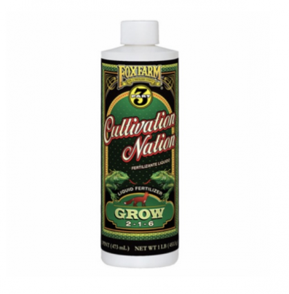  FoxFarm Cultivation Nation® Grow Liquid Fertilizer  1Pt 