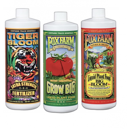 FoxFarm Soil Liquid Trio Pack (1Qt each)