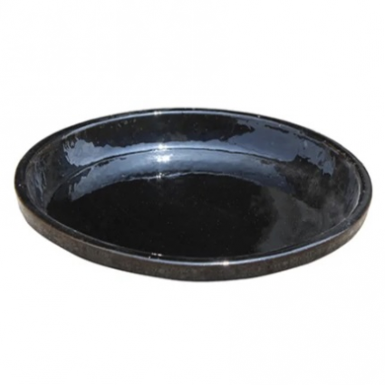 Black Saucer 16.25"