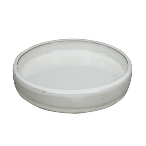 White Saucer 18"