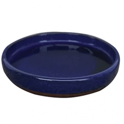 Blue Saucer  9.75"   