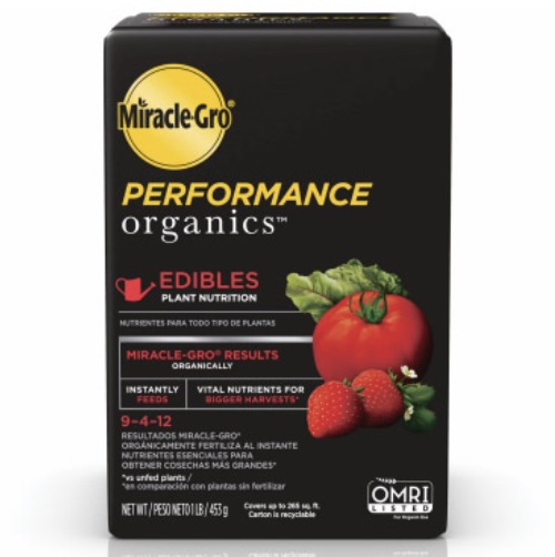Miracle-Gro® Performance Organics Edibles Plant Nutrition
