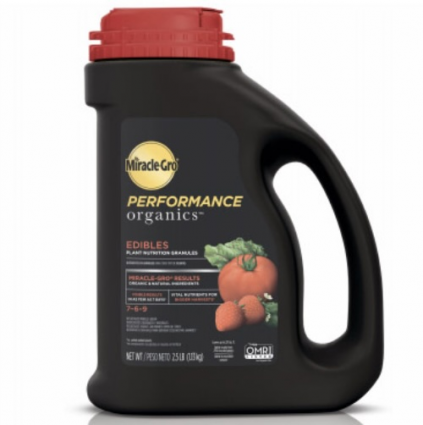 Miracle-Gro® Performance Organics Edibles Plant Nutrition Granules 2.5lbs