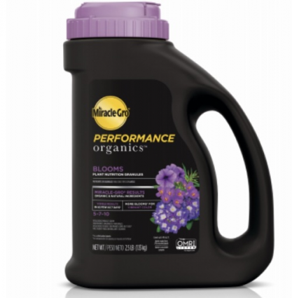 Miracle-Gro® Performance Organics Blooms Plant Nutrition Granules 2.5lb