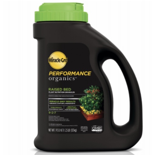 Miracle-Gro® Performance Organics Raised Bed Plant Nutrition Granules 2.5lbs