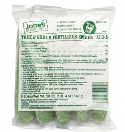 Jobes Fruit & Citrus Tree Fertilizer Spikes 5 Pack