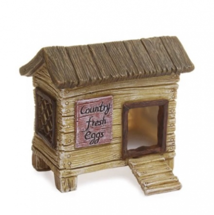 Mini Fairy Garden Chicken Coop