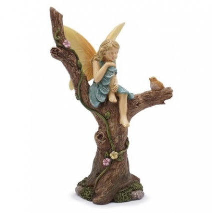 Fairy Sitting Pretty in a Tree
