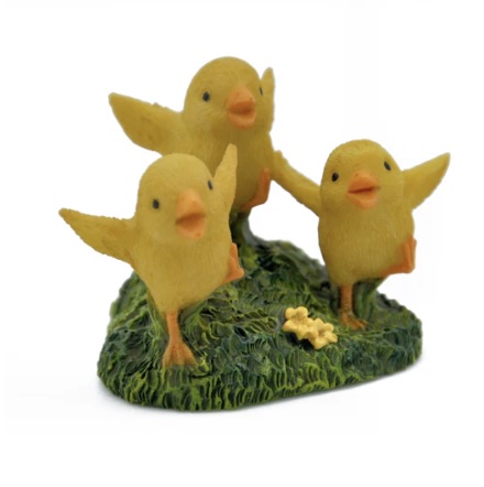 Fairy Garden Happy Dance Baby Chicks 