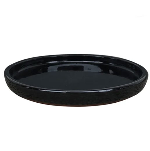 SAUCER, 11.75" BLACK