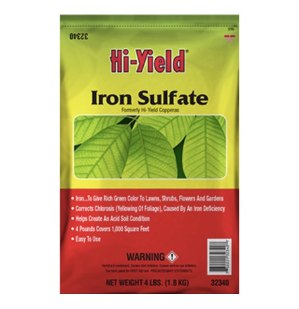 Hi-Yield Iron Sulfate 3.25 lbs