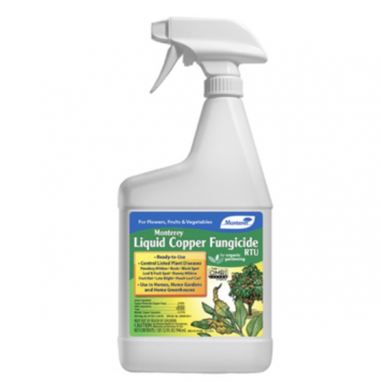 Liquid Copper Fungicide Spray, 32-oz. Ready to Use 