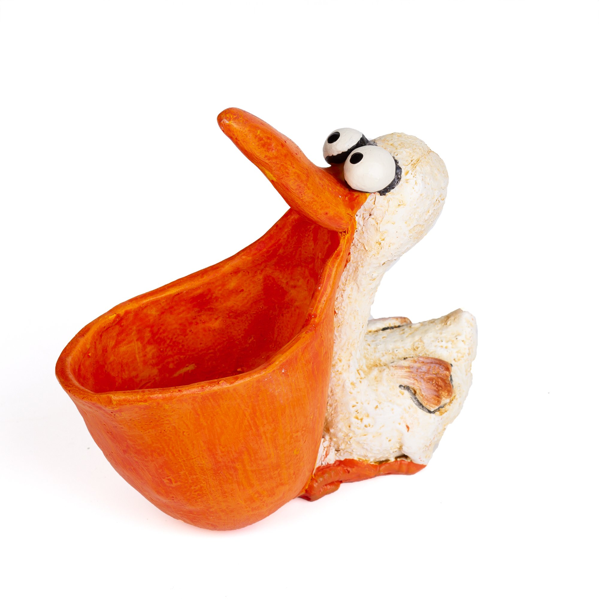PLANTER, SCUTTLE THE PELICAN  5"