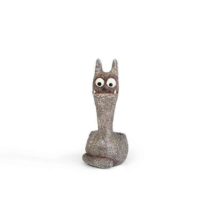 PLANTER, MINI PRISSY CAT 4.75"H