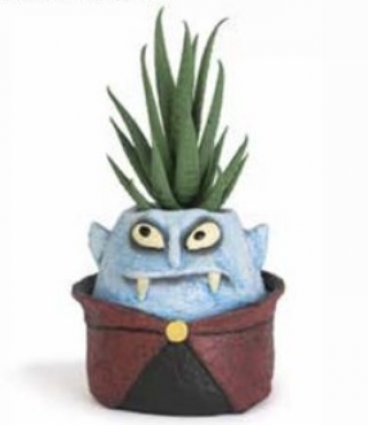 PLANTER, BARNABAS VAMPIRE 4"H