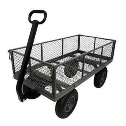 Landscapers Select Garden Cart with Steel Deck